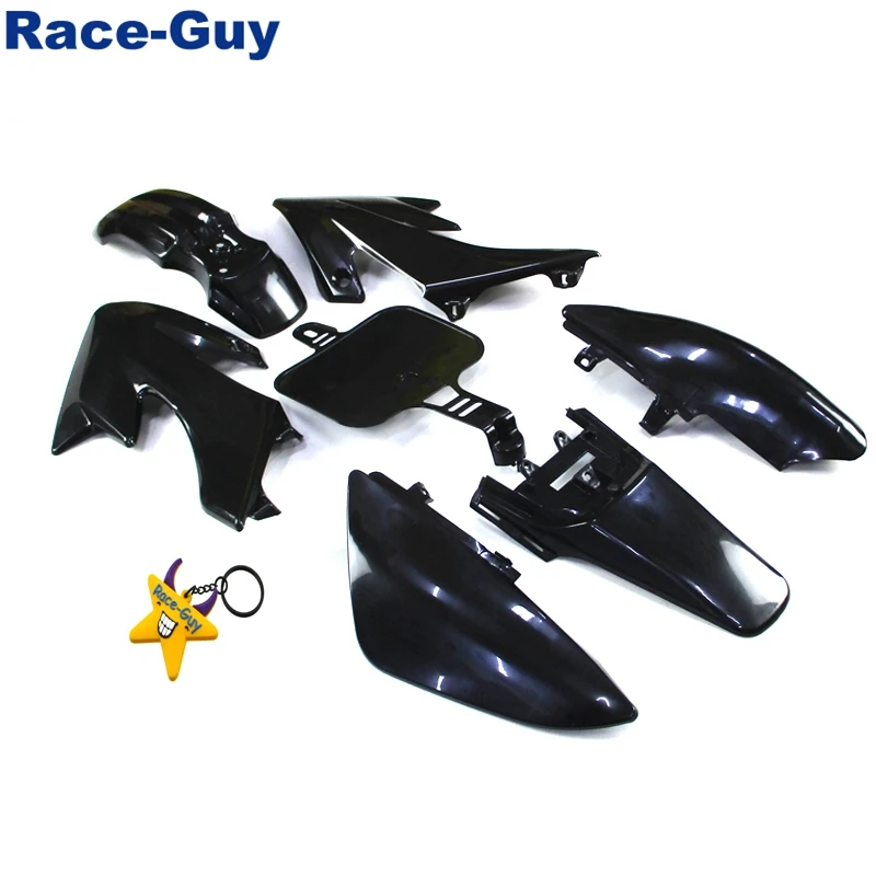 

Black Plsatic Fairing Body Kits For Honda XR50 CRF50 Chinese Pit Dirt Bike 50cc 70cc 90cc 110cc 125cc 150cc 160cc DHZ YCF Piranh