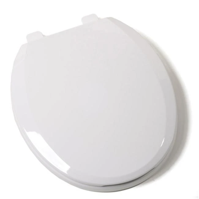

Jones Stephen C1B3R7S-00 EZ Close Deluxe Plastic Round Toilet Seat with a Closed Front- White
