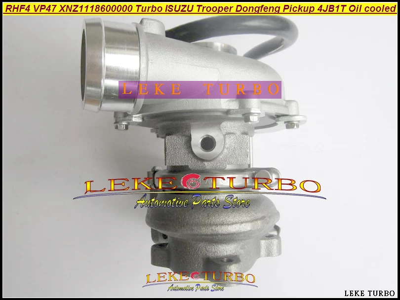 Турбокомпрессор RHF4 VP47 XNZ1118600000 для двигателя ISUZU Trooper Dongfeng Pickup 4JB1T с воздушным