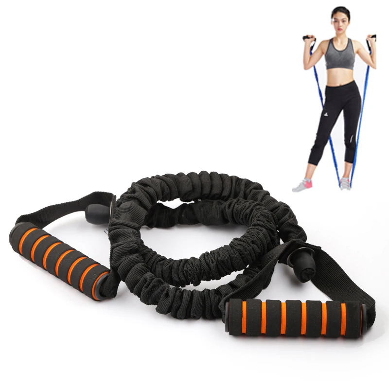 Buy Resistance Bands Fitness Equipments with Cloth