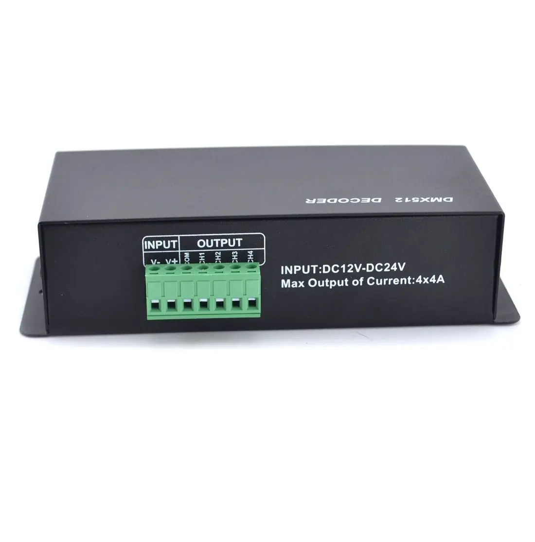 4CH DC12 24V RGBW DMX 512 декодер светодиодный контроллер RGB led DMX512 4 канала * 8A для
