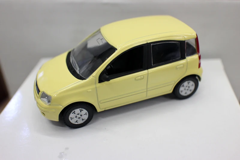 

N OREV 1:43 FIAT PANDA YELLOW boutique alloy car toys for children kids toys Model Original packaging