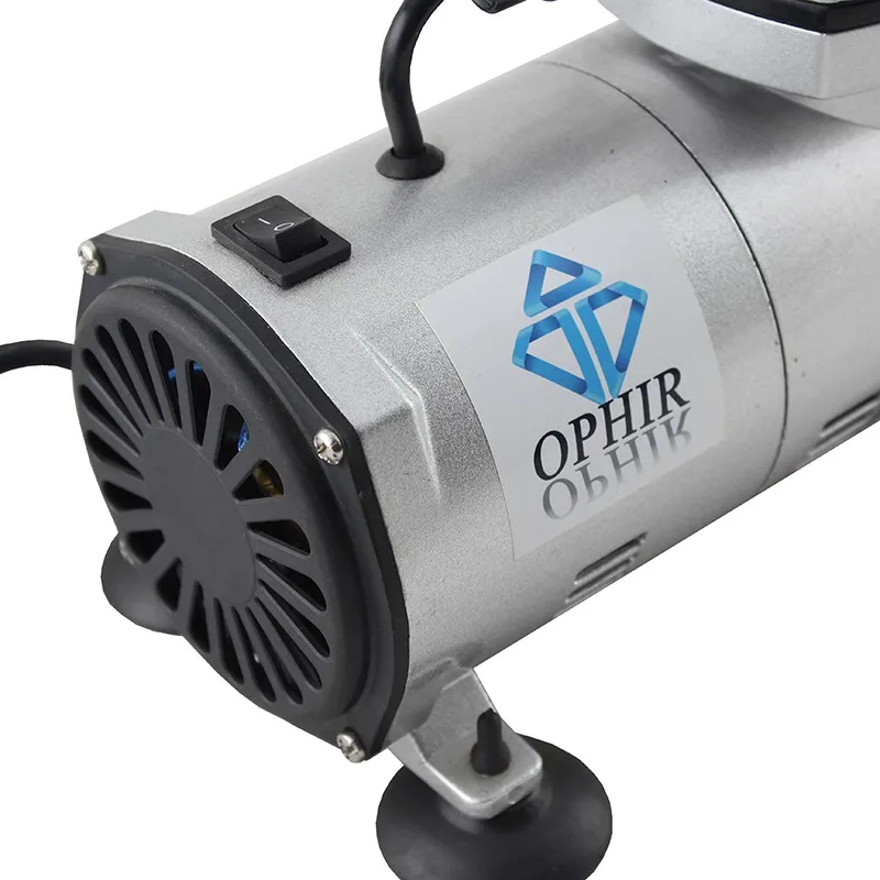 Compressor de ar para Bolo Pintura do Carro Kit com Pro Tattoo_ac089 + 004 + 071 Ophir Dupla Ação Airbrush Decoração Temporária 0.3mm 0.8mm 21 High Quality Beleza e saúde