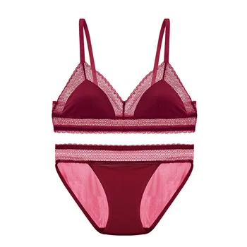 

Godier Women Underwear set Bra and Panties Adjusted-straps Bra Sets For Women Push Up Sexy Lingerie Adjustable Brassiere Top BH