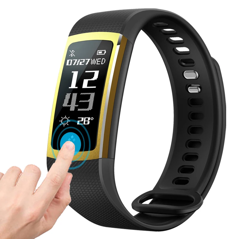 smart fitness bracelet tracker band support sport tracking heart rate