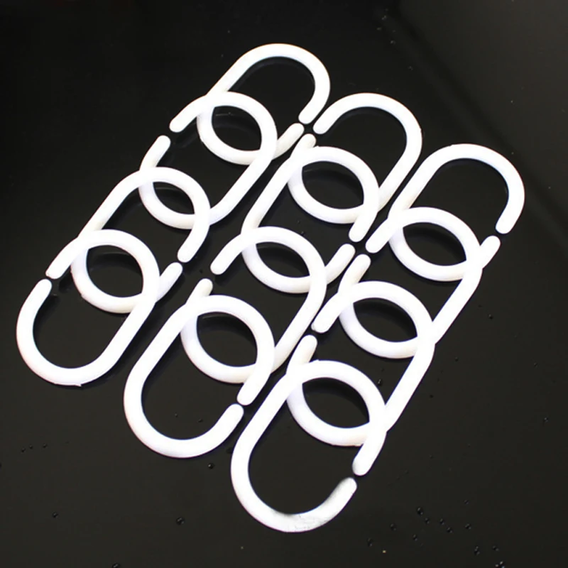 2016-12pcs-Plastic-White-Shower-Curtian-Hooks-Bathroom-Glide-Ring-Curtain-Shower-Rings-Plastic-Ring-Bath (3)