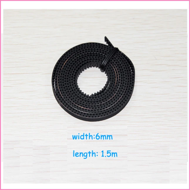 

Step motor belt laser Engraving machine accessories Conveyor belt 1.5m length 6mm width