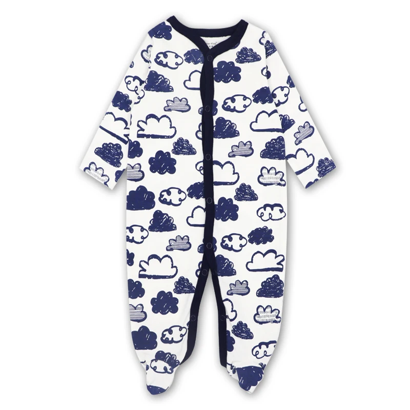 Комбинезон для маленьких девочек, комбинезон для новорожденных мальчиков 3, 6, 9, 12 месяцев, пижама, одежда с длинными рукавами для младенцев