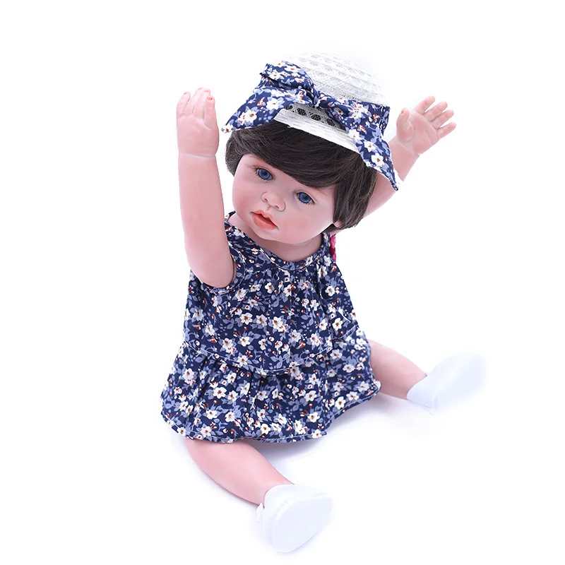 OtardDolls 20 "50 см bebe Reborn куклы ручной работы реалистичные силиконовые виниловые куклы для маленьких мальчиков подарок соска для девочек Дети