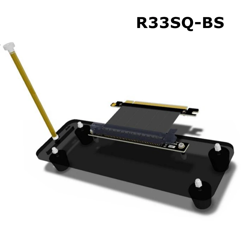 Вертикальная подставка для видеокарты PCIe стойка с кронштейном и удлинительным