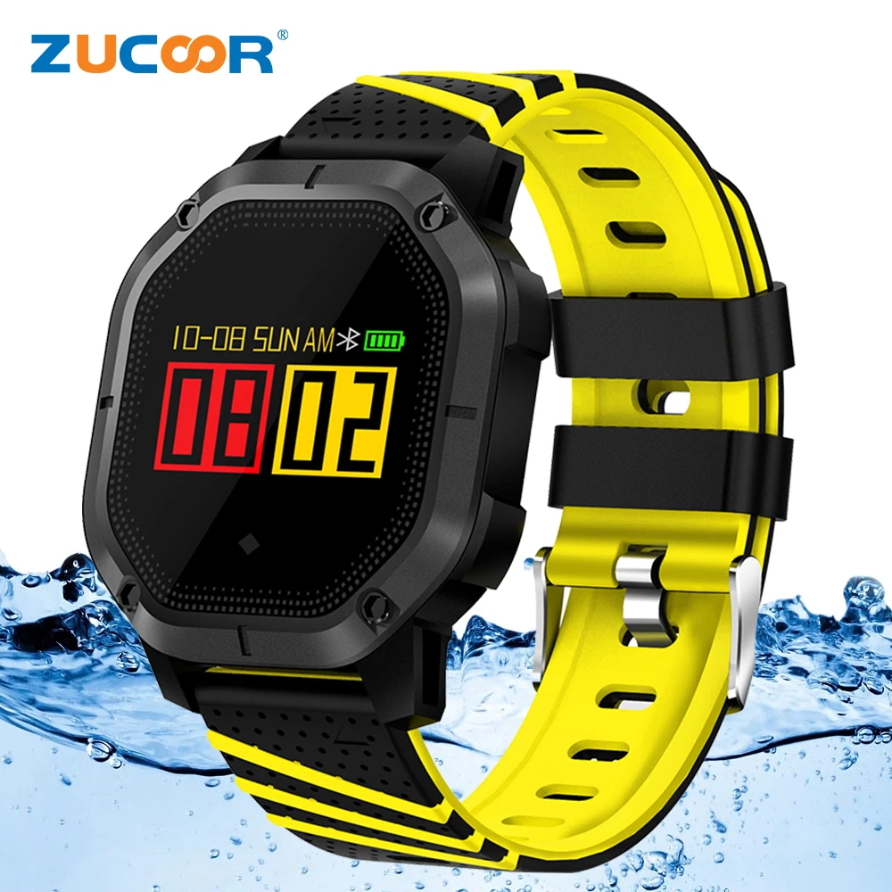 ZUCOOR Smart Bracelet Heart Rate Monitor Band Bluetooth Smartband