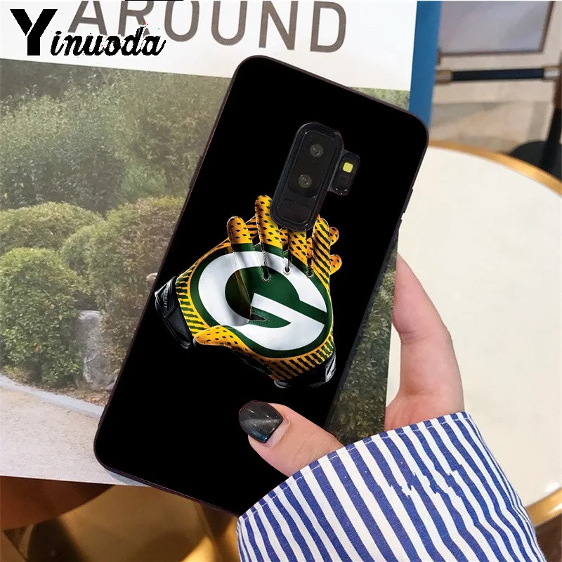 Yinuoda Green Bay Packers ТПУ Мягкая телефон аксессуары чехол для телефона для samsung S9 S9 плюс S5 S6 S6edge S6plus S7 S7edge S8 S8plus - Цвет: A5