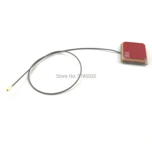 10 шт. 1575,42 мГц gps антенна с высоким коэффициентом усиления 6dbi Ipex Разъем Керамика активный 25x25x8 мм с 30 см кабель для NEO-8M