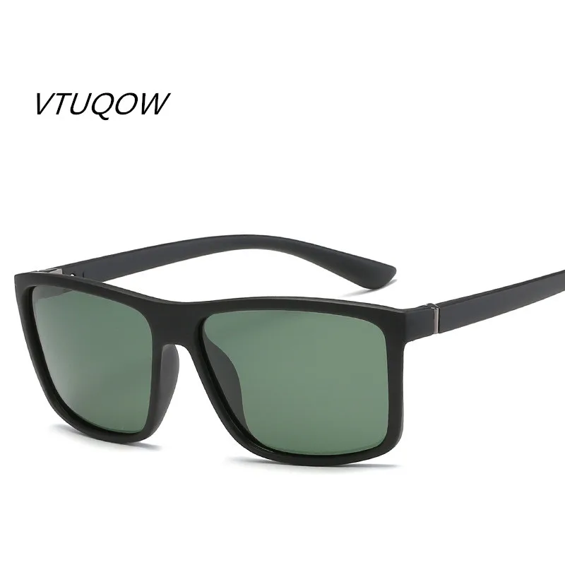 Classic Sunglasses Men Brand Square Sun Glass Polarized lens Eyewear Men Male Oculos font b Gafas