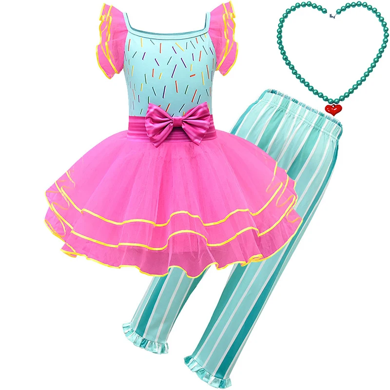 Платье Нэнси для маленьких девочек нарядное детское бальное платье Нэнси, платье-пачка с рукавами-крылышками, комплекты со штанами летняя повседневная одежда для маленьких детей - Цвет: Nancy Dress Set 2
