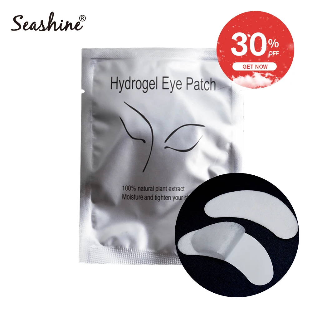 

50 pairs/lot Hydrogel Eye Pads Eyelashes Patches Eye Tips Sticker Wraps Makeup Tools Eyelash Extension Lashes Cosmetic Tools