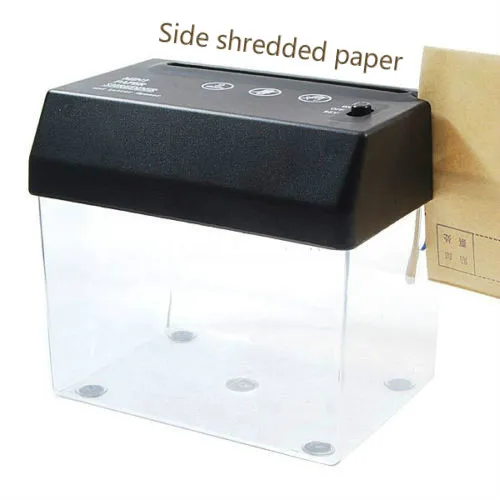 Абсолютно настольный бумажный мини-Шредер A5 или A4 в сложенном виде, маленький Usb Шредер и открывалка для писем для дома/офиса, без батареек
