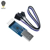 CP2104 USB 2,0 к TTL UART 6PIN модуль последовательный преобразователь STC PRGMR Замена CP2102 с Dupont кабели ► Фото 3/6