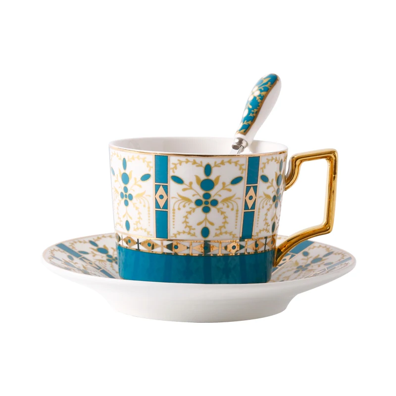 Creative Coffee Cup Saucer Set European Style Black Tea Cup British Afternoon Teacup Dish Gift Box Birthday Gift Free Shipping Creative Coffee Cup Saucer Set European Style Black Tea Cup British Afternoon Teacup Dish Gift Box Birthday Gift Free Shipping