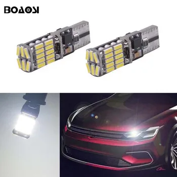 

BOAOSI 2x T10 W5W 26SMD Error Free Samsung LED Canbus For Volkswagen VW Golf 4 5 6 7 Jetta mk6 tiguan Polo Passat b5 b6 CC