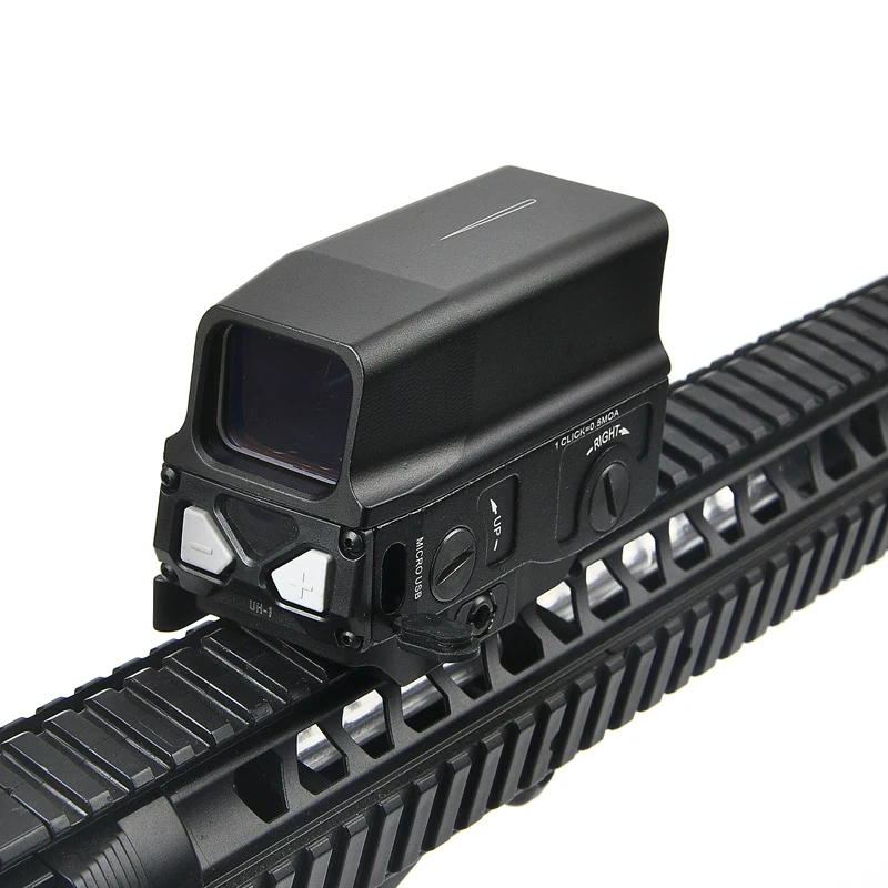 Оптический прицел UH1 Red Dot голографический для охотничьих прицелов 20 мм с USB