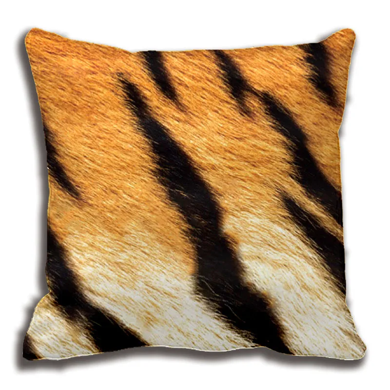 Tiger Stripes Pillow Decorative Cushion Cover Pillow Case Customize Gift  High-quility By Lvsure For Car Sofa Seat Pillowcase - Cushion Cover -  AliExpress