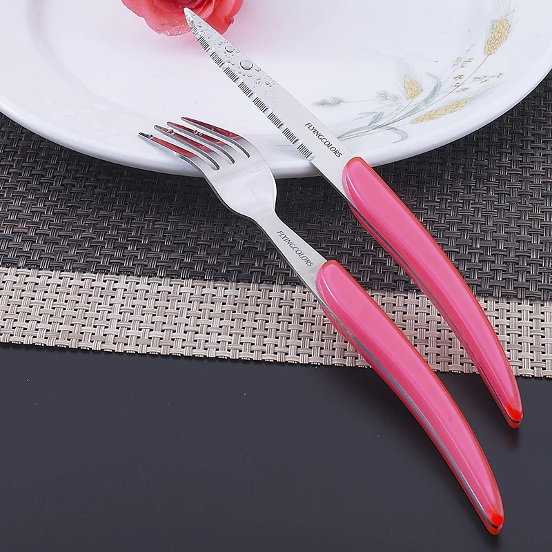 Rainbow flatware set  (1)