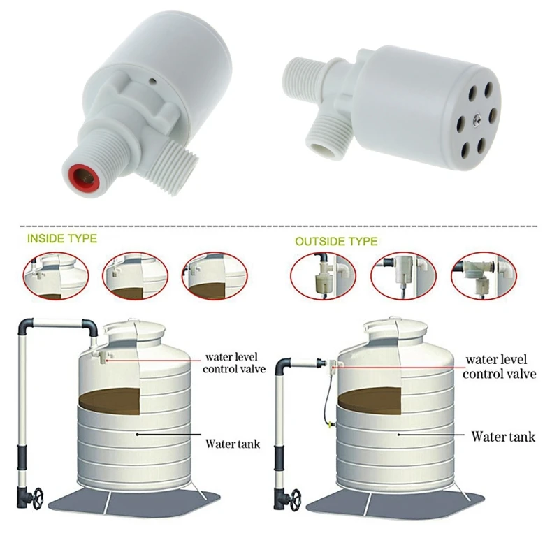 

Automatic Water Level Control Valve Tower Tank Floating Ball Valve dorp shipping