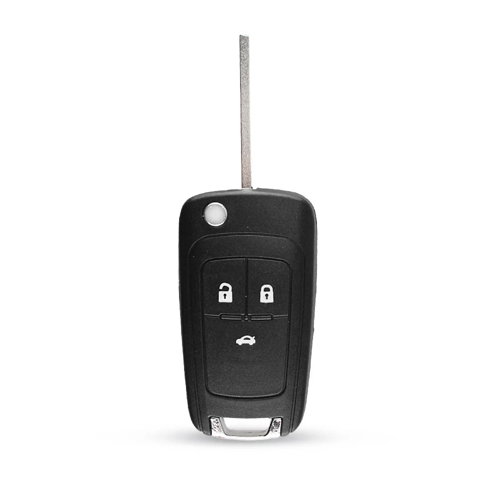 KEYYOU для OPEL/VAUXHALL Astra J Corsa E Insignia Zafira C 2009 2010 2011 2012 2013 Флип складной дистанционный ключ чехол