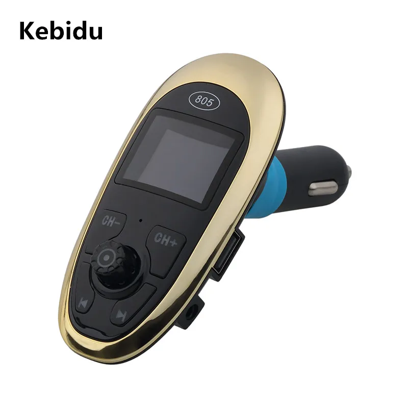 Портативный mp3-плеер Kebidu беспроводной Bluetooth-передатчик FM-модулятор автомобильный