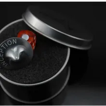 Мини большой цинковый сплав серебро волчок от Тотем из кинофильма начало фильм детские игрушки Beyblade с розничной металлической коробкой Рождественский подарок