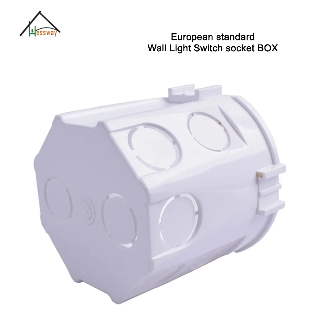 

EU Embedded mount back box for wall socket