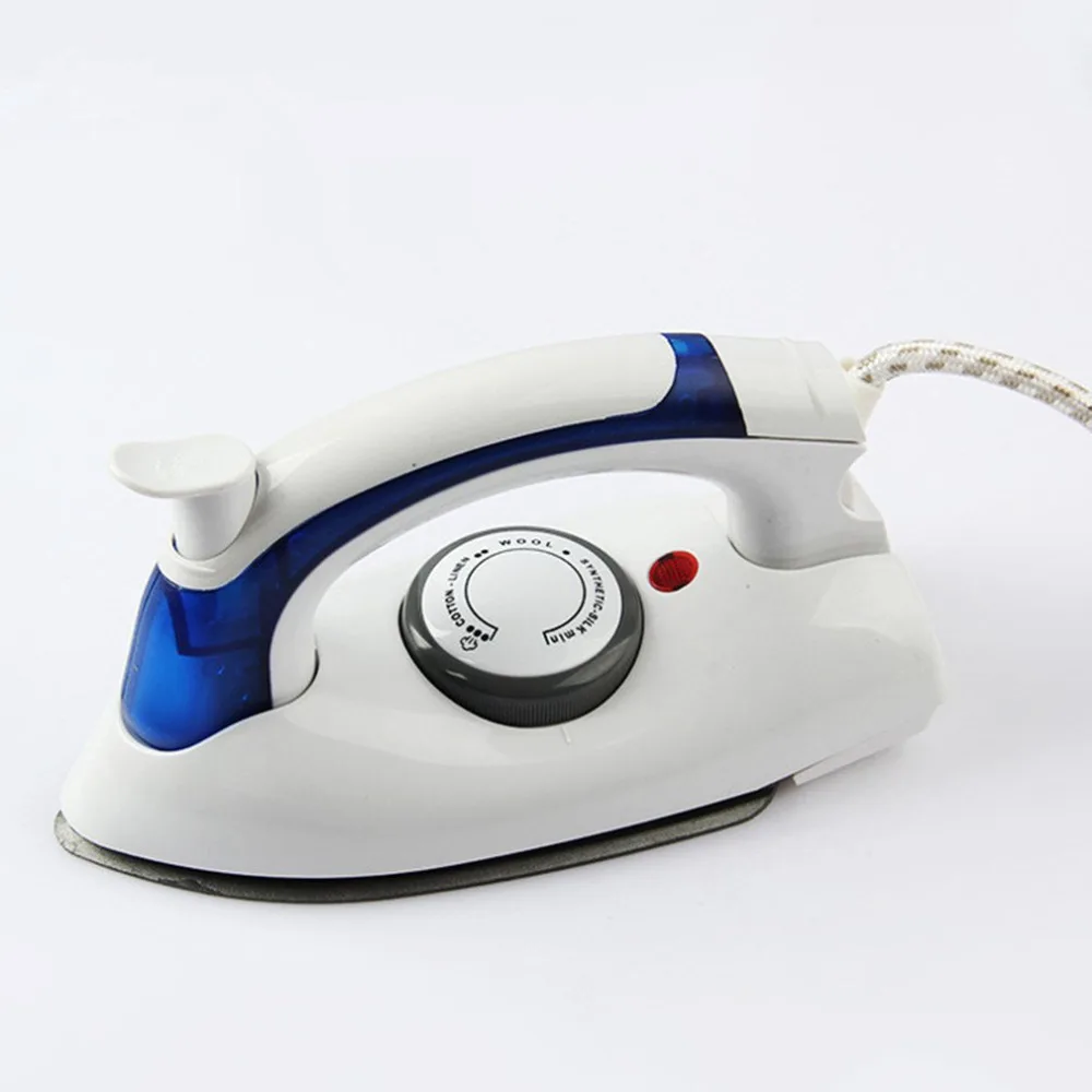 Mini Portable Foldable Electric Steam Iron For Clothes With 700W Teflon