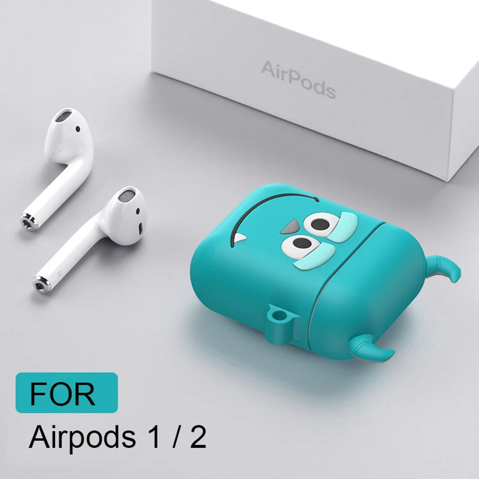 Подходит для AirPod Bluetooth гарнитура Набор Печенья снеговик мультфильм милый силиконовый чехол для AirPods 1:1 наушники кольцо аксессуары - Цвет: 18J