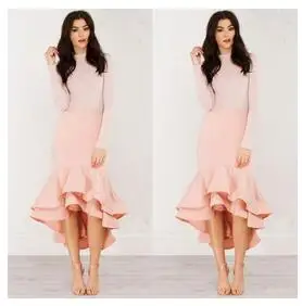 Модная розовая Женская юбка Русалочки с лентами на молнии, приталенная гофрированная облегающая юбка на заказ, яркие цвета, высокое качество, Юбки миди - Цвет: Многоцветный
