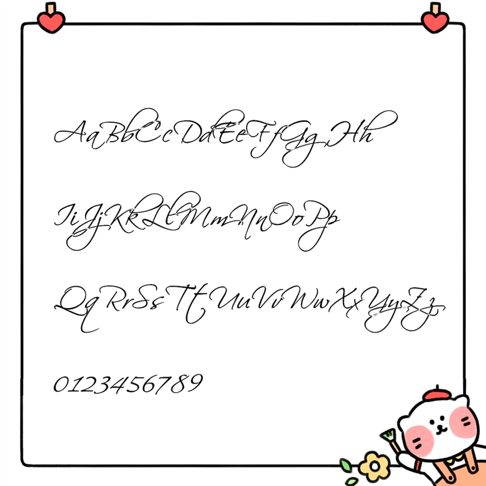Cursive именной браслет женский ювелирные изделия из нержавеющей стали розовое