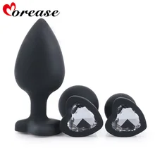 Morease Butt Plug Anal Sex Toy Crystal Bullet Erotic Beginner Anal Plug Women Couples Adult Games Toy G-spot Climax Fetish Morease Butt Plug Anal Sex Toy Crystal Bullet Erotic Beginner Anal Plug Women Couples Adult Games Toy G-spot Climax Fetish