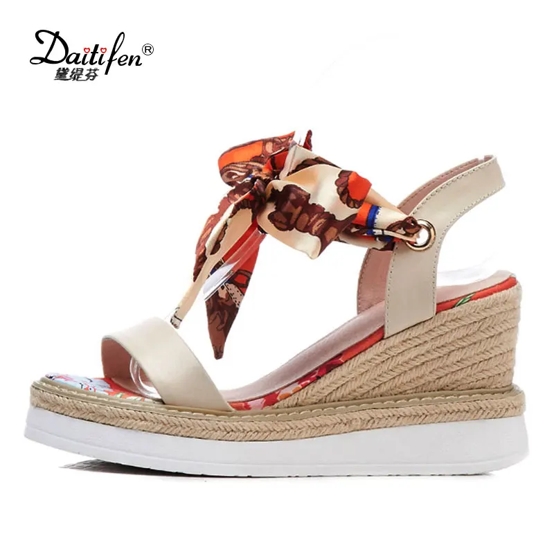 

Daitifen Women Fashion Ankle Strap Open Toe Wedge Sandals Summer Platform Wedges High heels Women Platform Sandals Shoes