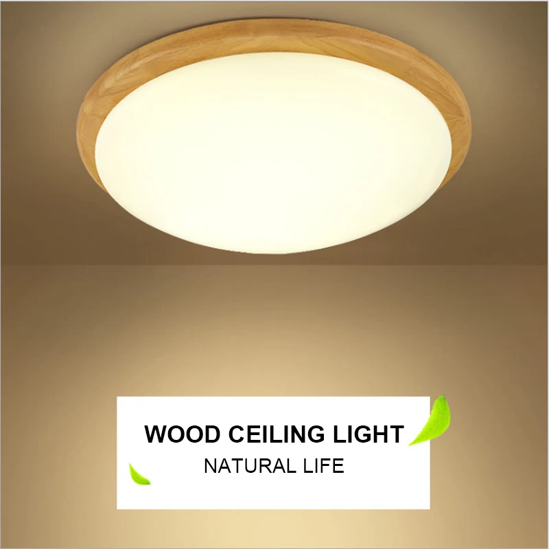 

LED Acryl Wooden Ceiling Lights for the Noric Living Room Chandeliers Ceiling Fixture for the Modern Ceiling Lamp High 10cm