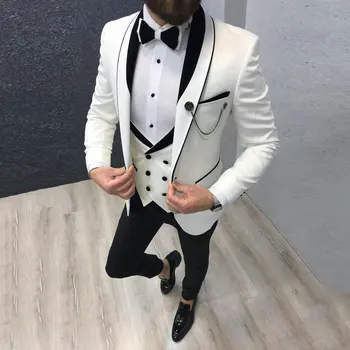 MEJOR OPCIÓN ❤️ Trajes de boda para hombre, chaqueta de novio, esmoquin, traje ajustado para hombre - discount item 15% OFF Ropa hombre