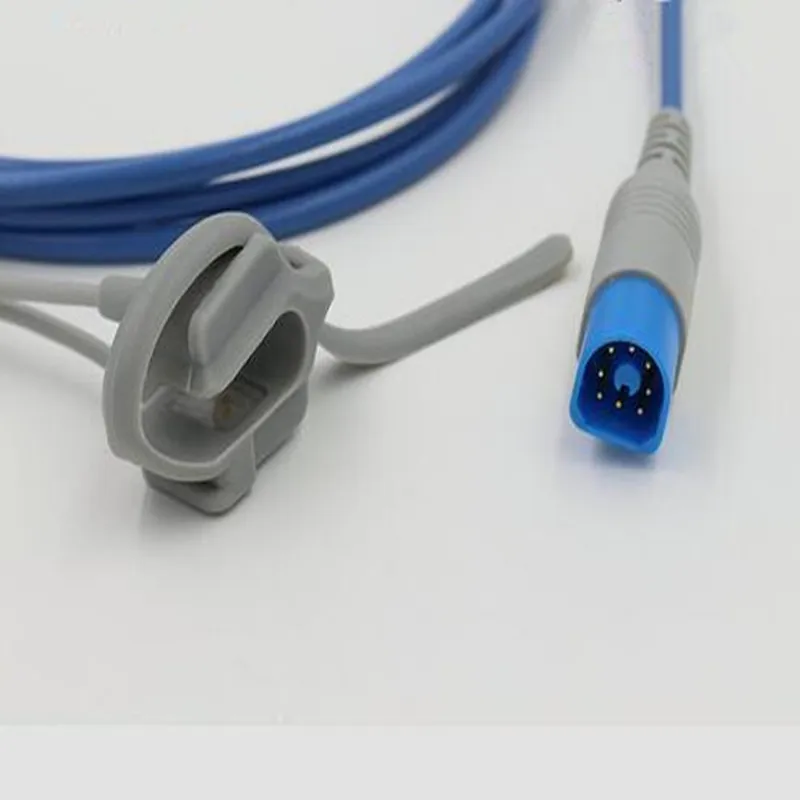 Пульсоксиметр Philips/HP M1941A 8 контактный MP20/30/40 3 м/9 футов|Монтажный жгут| |