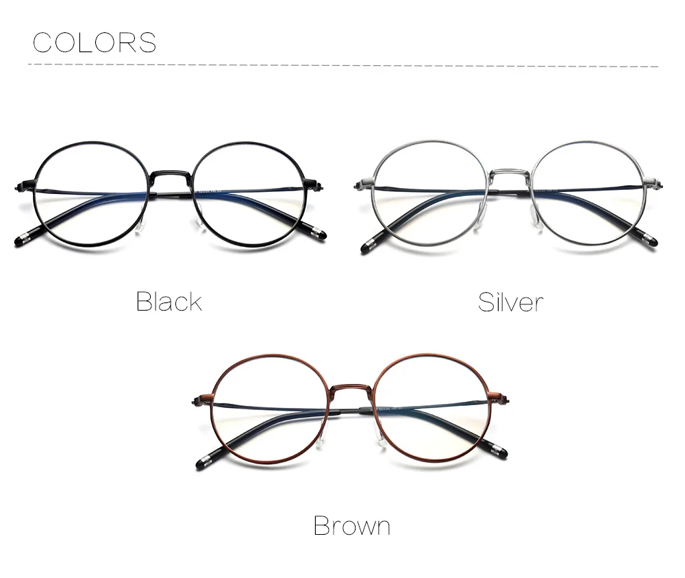 Синий светильник, блокирующие оптические очки Al-Mg для мужчин и женщин, готовые анти-синие очки для близорукости, женские очки для близоруких