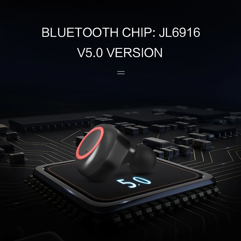 Bluetooth 5 0 наушники гарнитура TWS стерео портативные спортивные мини беспроводные с