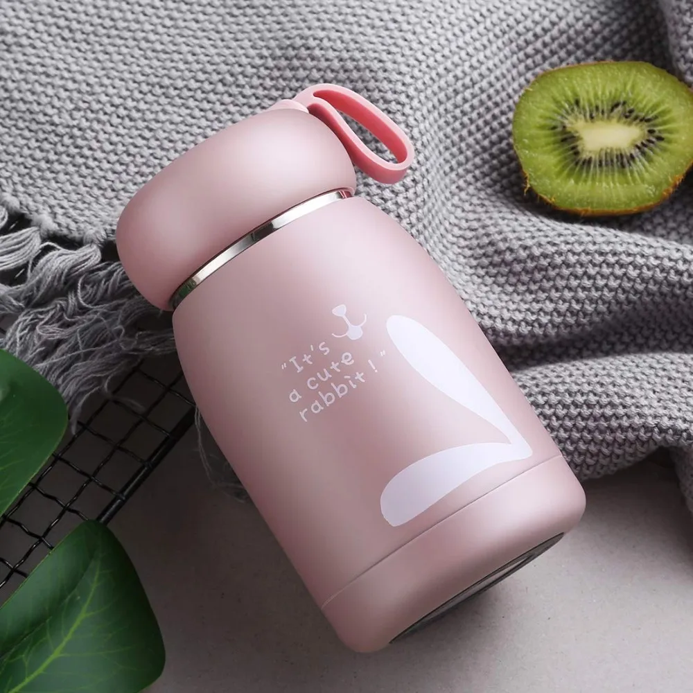 

Stainless Steel thermos Bottle Thermal Mug Vacuum Flasks Belly Cup Bottle For Water Insulated Tumbler For kids coffee animal Cup