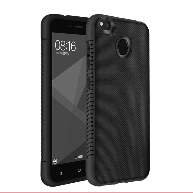 Мягкие силиконовые чехлы для Xiaomi Redmi 4X чехол из ТПУ противоскользящий дышащий