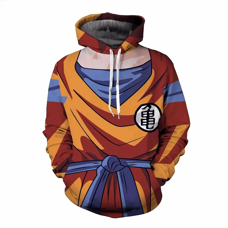 Dragon ball 3d hoodie Clearance