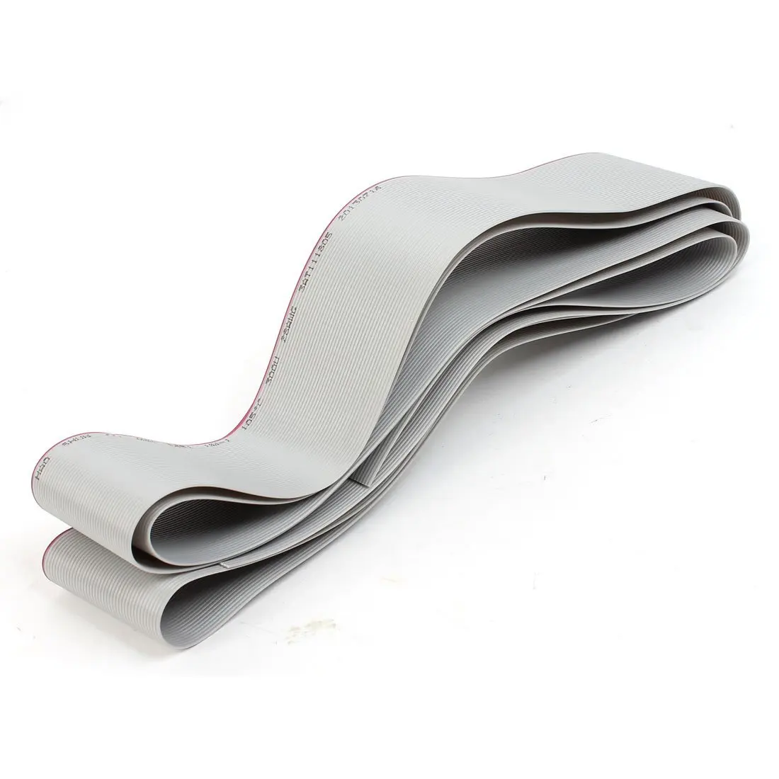 

KSOL 2M 6.6Ft 40Pin 2.54mm Pitch 2" Width IDC Ribbon Cable for ISP JTAG ARM Gray
