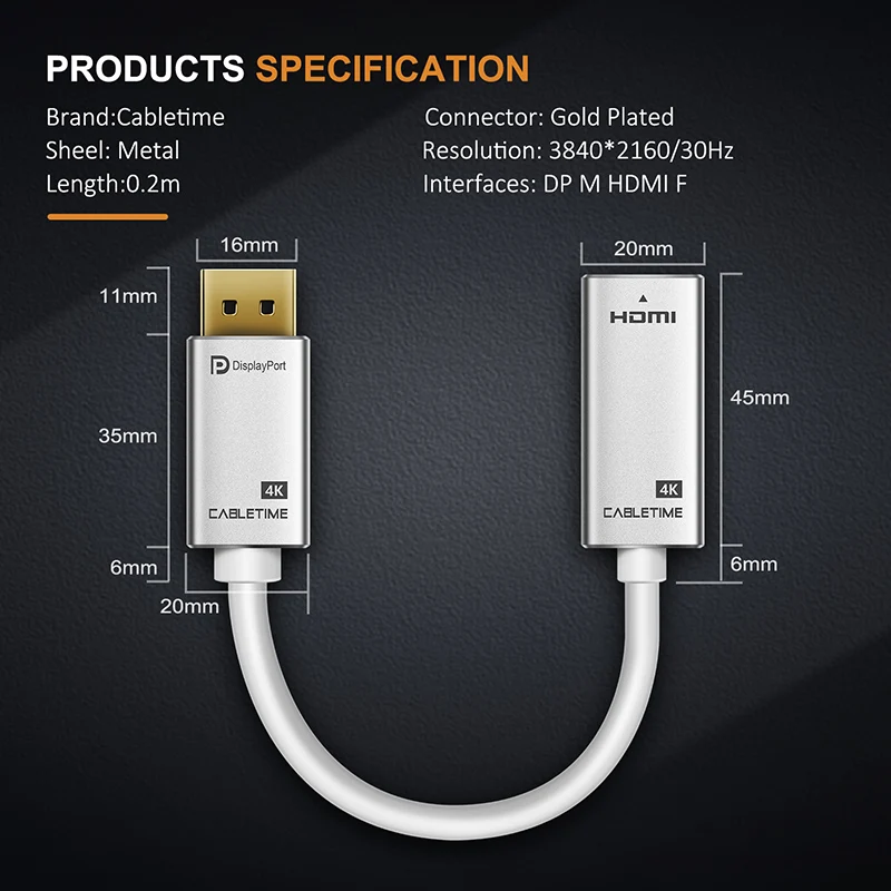 dp-to-HDMI 4K-adapter-800