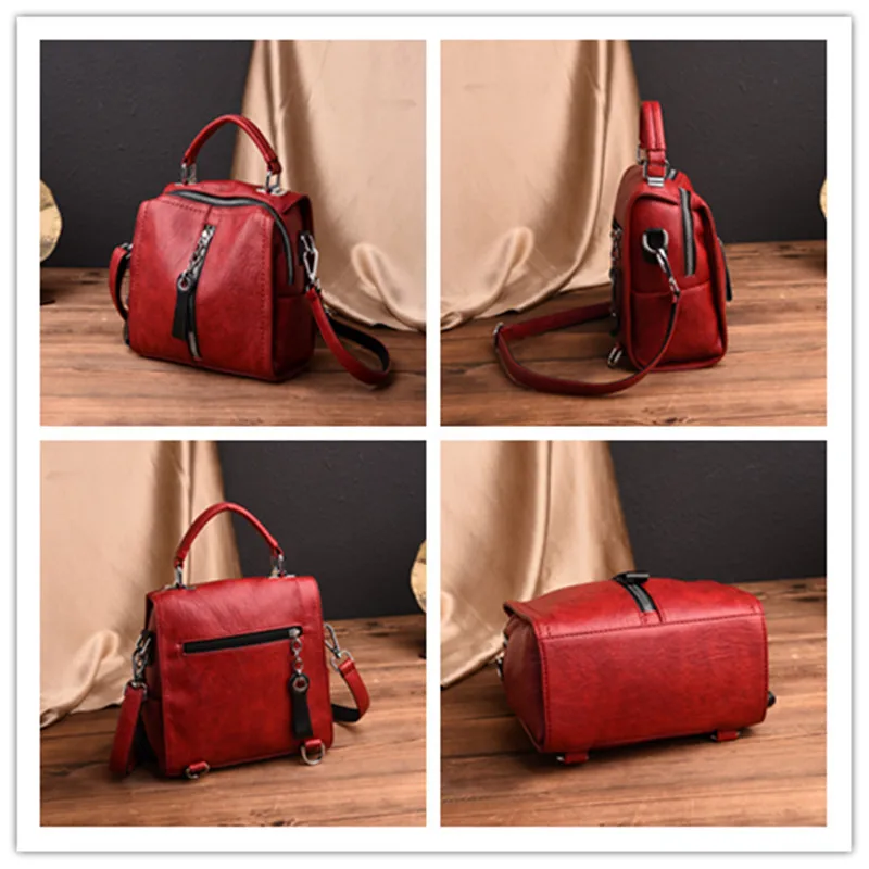 SWDF Bag for women 2019 Designer Shoulder Crossbody Bag PU Leather Handbags Women Bags for Women Multifunction Bag Big Tote Sac