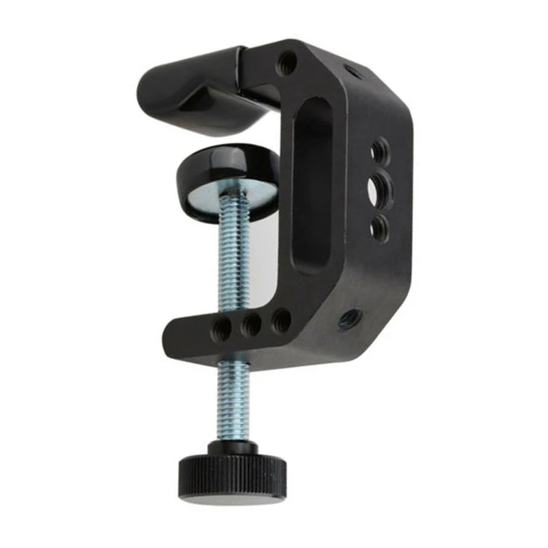 Tool Parts Clamp Q-Shaped Camera Flash Light Stand Holder Clip Bracket Portable Mounting Durable Occus Easy To Carry 